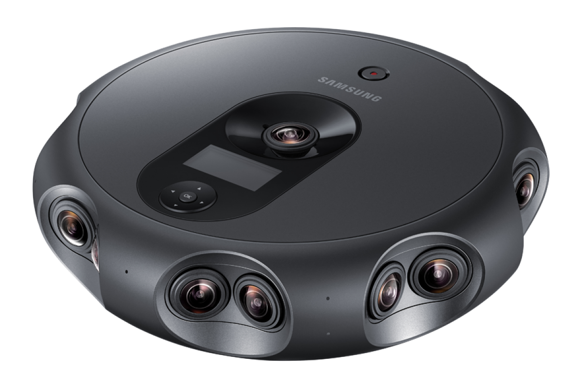 4Kx4K 3D VRカメラ Samsung's new VR camera is built for the pros